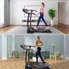 AW Folding Electric Treadmill Portable Running Walking Treadmill