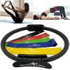 XG Inc Premium Pilates Ring & Elastic Bands Set.