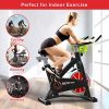 Home Gym Experience: Exercise Bike with Silent Belt Drive and Digital Monitor 🚴‍♀️💪