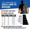 Slim Fit Running Belt with zippered Wrist Wallet