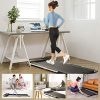 RHYTHM FUN Treadmill Under Desk Treadmill 2-in-1 Folding