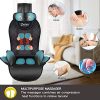 Back Massager with Air Compress & Heat, Back Massager for Car, Home