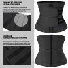 Neoprene Sauna Waist Trainer Corset Sweat Belt with 2 Straps