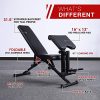 Mikolo Adjustable Weight Bench, Foldable Exercise Workout Bench