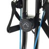 Exerpeutic Bluetooth Smart Foldable Bike with Resistance Bands