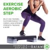 Gaiam Essentials Exercise Step Platform Aerobic Stepper Bench