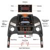 Portable Electric Folding Treadmill, Famistar Motorized Running Jogging Machine
