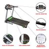 Fitness Avenue Treadmill with Manual Incline and Bluetooth Speakers