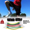 Speed Agility Training Equipment Set - Includes 4 Adjustable Hurdles