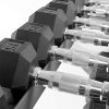 All-in-One Dumbbell Rack Weight Storage and Dual Vertical Bar Holder