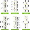 FASHAYAY Agility Ladder, 12 Rung 20ft Sports Speed Agility Training Ladders