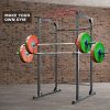 MaxKare Power Cage Rack 19-Level Adjustable with J-Hooks