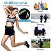 KAXYEW Running Pouch Belt Waist Pack Bag, Workout Gym Fanny Pack