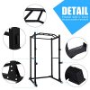 AMGYM Power Cage Rack Workout Station Home Gym
