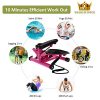 leikefitness Premium Portable Twist Stair Stepper Adjustable Resistance