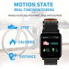 FJunHappy Activity Tracker,Smartwatch with Blood Press, Heart Rate Monitor