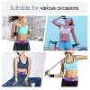 MoKo Sports Running Belt,Outdoor Dual Pouch Sweatproof