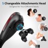 RENPHO Cordless Handheld Back Massager, Rechargeable Electric