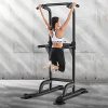 Power Tower Home Gym Equipment with Adjustable Height and Strong Metallic Construction for Full-Body Workouts 🏋️‍♀️💪