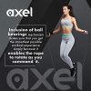 AXEL Jump Rope Black Colored with Adjustable PVC Coated Steel