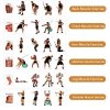 JP FLEX Bands, 16 pcs Resistance Bands Workout Set