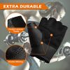 BEACE Weight Lifting Gym Gloves with Breathable Leather Palm
