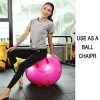 CAMEL CROWN Exercise Ball (Multiple Sizes) Anti-Burst and Slip
