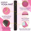 Large Yoga Mat 7'x5'x8mm Extra Thick, Durable, Eco-Friendly