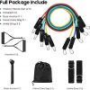 Whatafit Resistance Bands Set (11pcs), Exercise Bands with Door Anchor