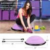 RitFit Balance Ball Trainer, 60 cm, Half Ball for Yoga,Fitness,Strength Exercise