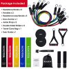 Resistance Bands Set Workout Bands with Door Anchor and Handles