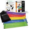 Resistant Bands for Working Out – Non-Latex Exercise Bands for Legs and Butt