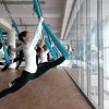 Aerial Yoga Swing Set,Ultra Strong Yoga Hammock Trapeze Extension