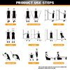 Resistance Bands Set Exercise Home Equipment