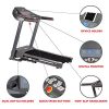 Sunny Health & Fitness T7643 Heavy Duty Walking Treadmill