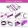 goldflower Pilates Bar Kit with Resistance Bands