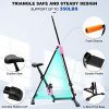 2-in-1 Resistance Vertical Climber Magnetic Exercise Bike: Your Complete Home Gym Solution in Pink