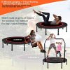 CLORIS Foldable Mini Trampoline Indoor Outdoor
