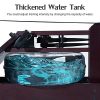 Experience Full-Body Workouts at Home – Adjustable Water Rowing Machine with LED Monitor