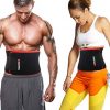 Waist Trimmer Belt, Ab Trainer, Slim Body Sweat Wrap