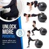 DYNAPRO Exercise Ball – Extra Thick Eco-Friendly,  Anti-Burst