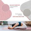 Eco Gym Fitness Mats with Alignment Marks