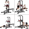 PUTEARDAT Power Tower Pull Up Bar Dip Station