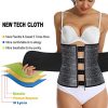 HOPLYNN Neoprene Sweat Waist Trainer Corset Trimmer Belt