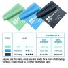 A AZURELIFE Resistance Bands Set, Professional Non-Latex Elastic