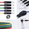 Resistance Workout Bands Set with Handles, Door Anchor