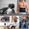 TAILONG Neoprene Waist Trimmer Ab Belt for Men Waist Trainer