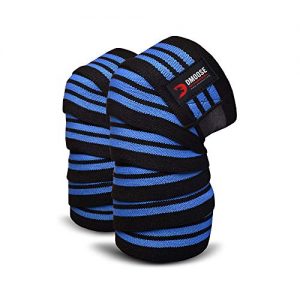 DMoose Fitness Compression Knee Wraps for Weightlifting