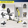Pooboo Recumbent Exercise Bike Magnetic for Adults Seniors