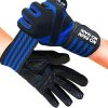 Weightlifting Gloves for Men Women Full Finger with Wrist Strap Support